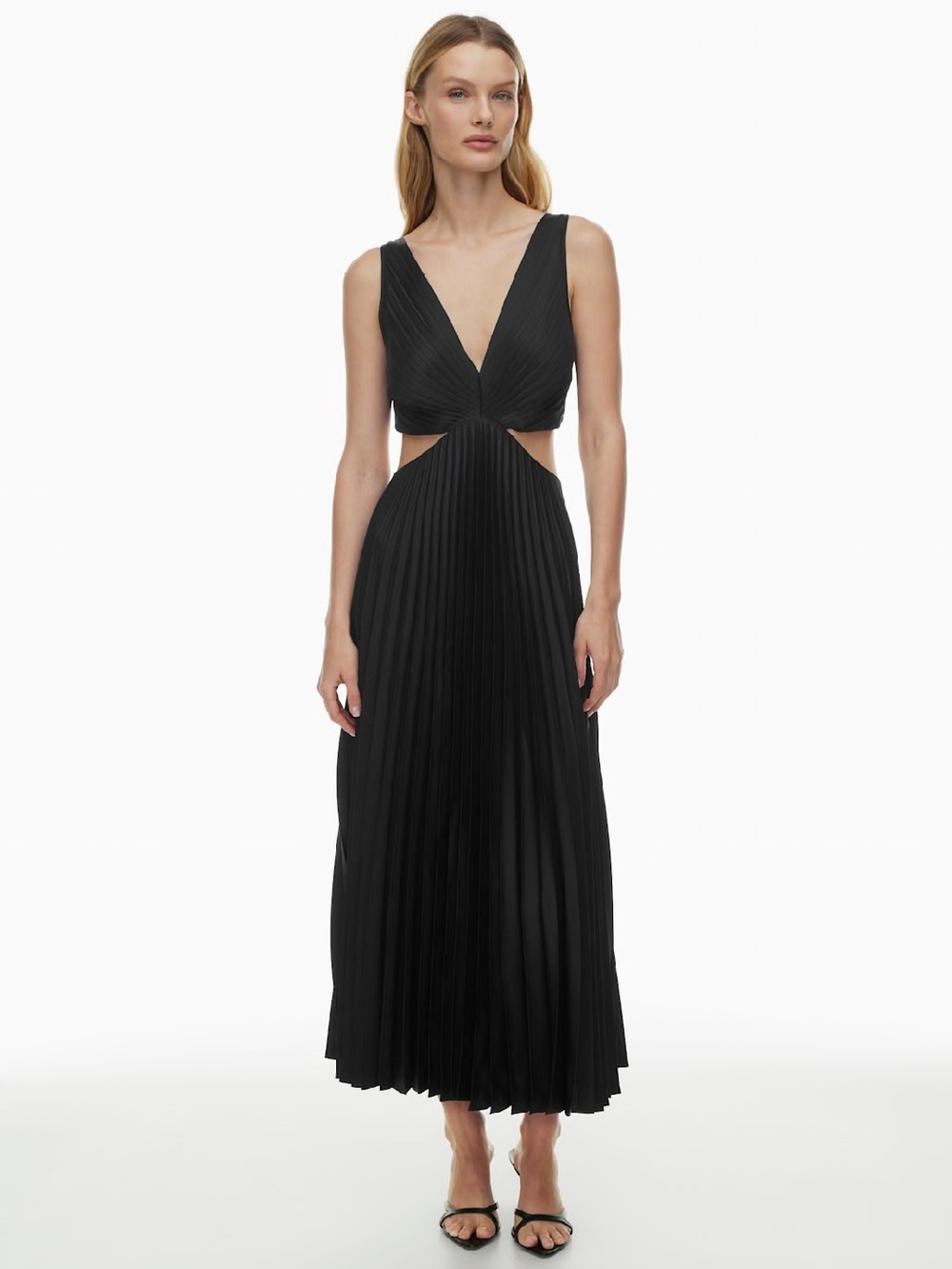 NWT Aritzia Showpiece Satin Dress